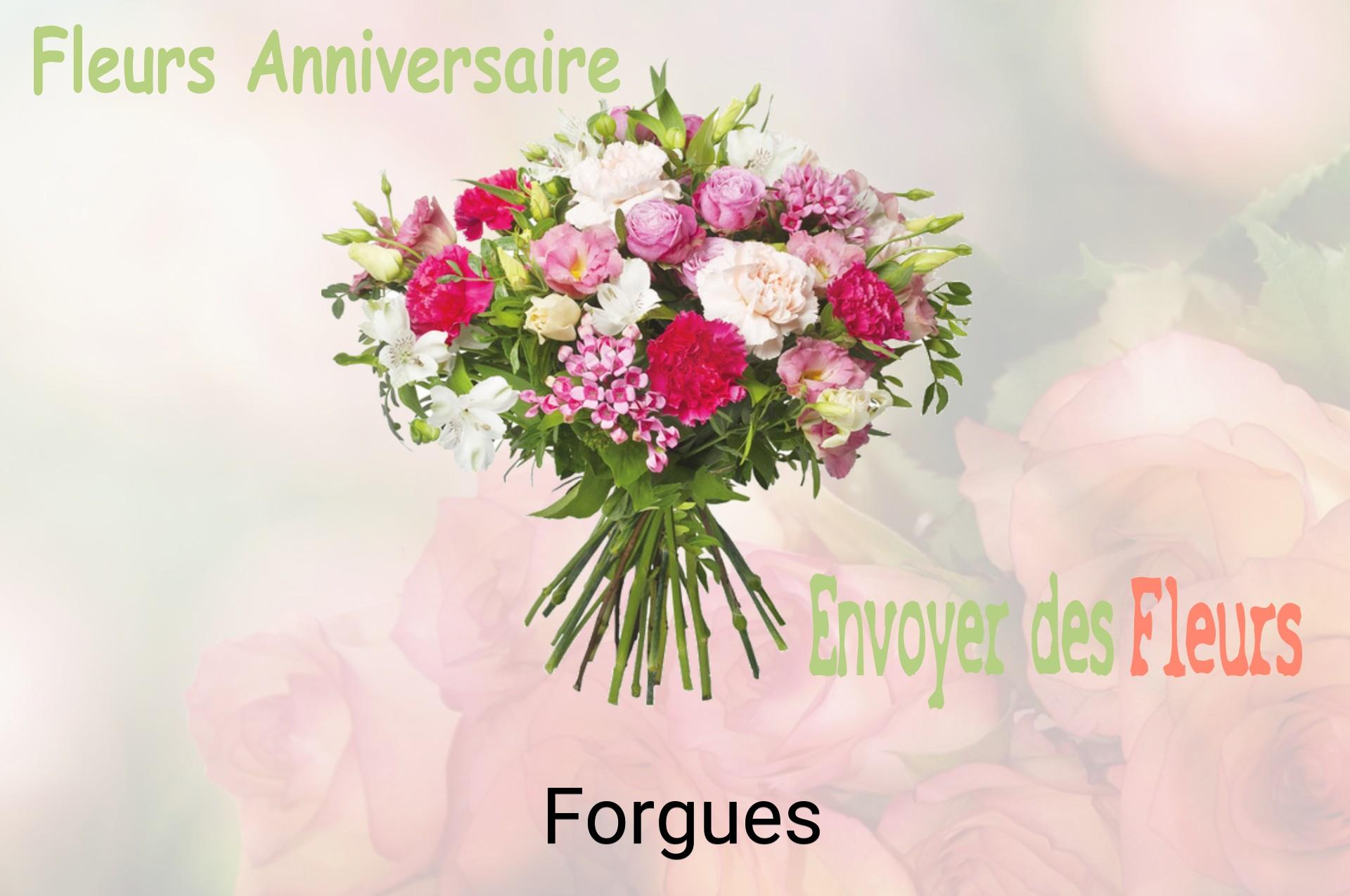 Bouquet de fleurs d’anniversaire livré à Forgues