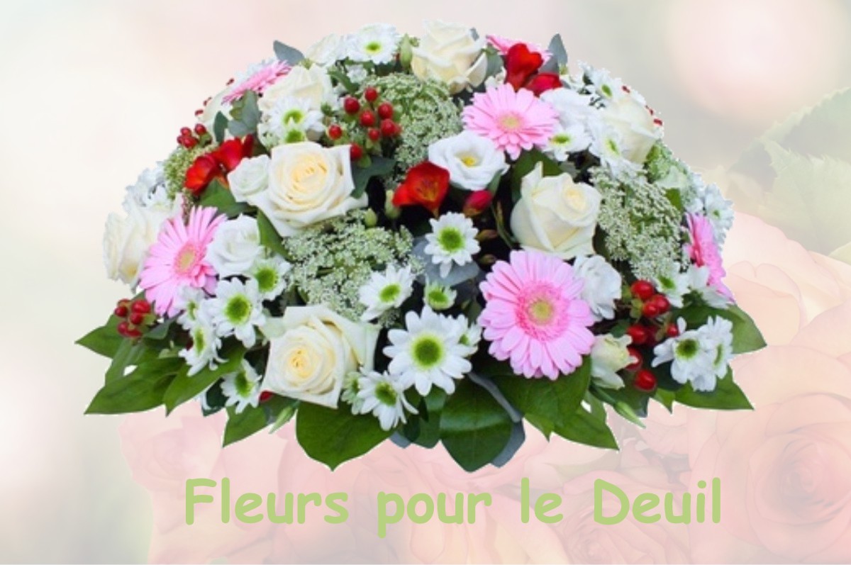 fleurs deuil FORGUES